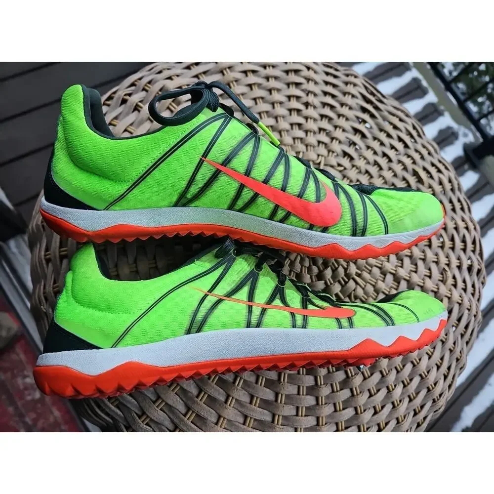 Nike Zoom Rival XC 605506-363 Lime Black Running Shoes Sneakers 11 US 45 EU Glow